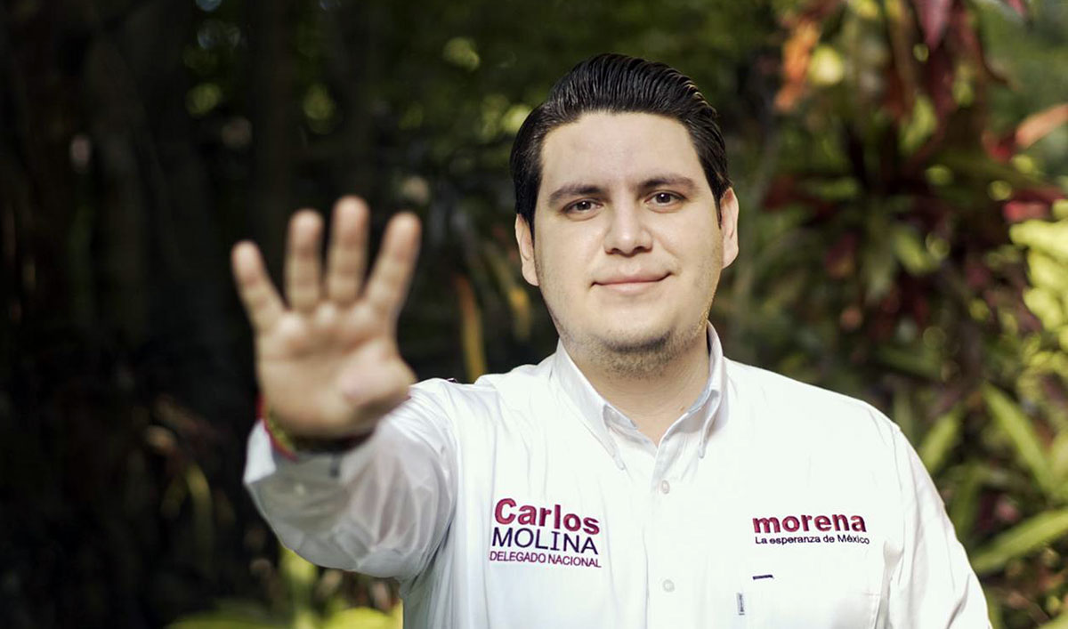 Morena es la mejor opción de gobierno en México: Carlos Molina – FaceTux  Chiapas